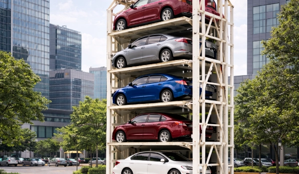 10-Car Rotary Parking