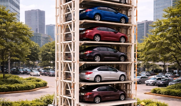 12-14 Car Rotary Parking