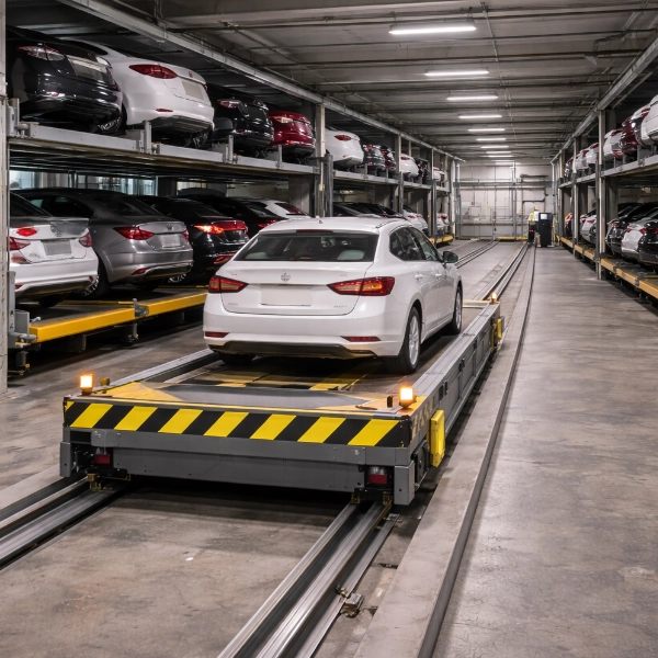 Widthwise Shuttle Parking