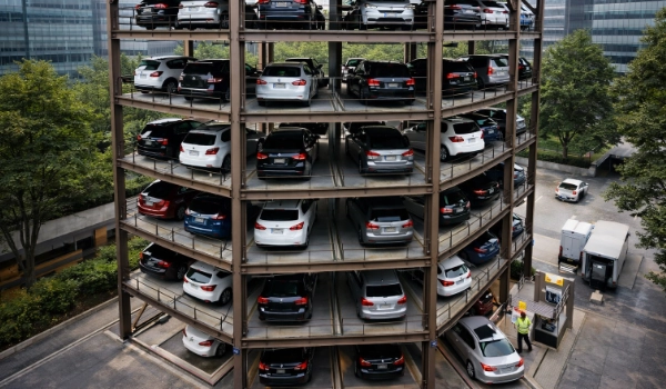 Open Steel Structure Tower Parking